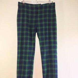 Vineyard Vines Classic Tartan Plaid Wool Pant  Traditional Preppy Chic Size 2